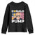 Bitcoin Trump Youth Sweatshirt Donald Pump Funny Crypto TS09 Black Print Your Wear
