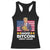 Trump Bitcoin Racerback Tank Top Make Bitcoin Great Again TS09 Black Print Your Wear