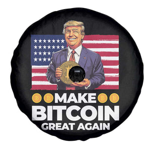 Trump Bitcoin Spare Tire Cover Make Bitcoin Great Again TS09 Print Your Wear