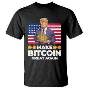 Trump Bitcoin T Shirt Make Bitcoin Great Again TS09 Black Print Your Wear