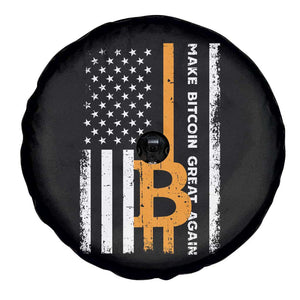 Make Bitcoin Great Again Spare Tire Cover Crypto Enthusiasts Trump Coin 2025 TS09 Print Your Wear