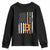 Make Bitcoin Great Again Youth Sweatshirt Crypto Enthusiasts Trump Coin 2025 TS09 Black Print Your Wear
