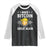 Funny Crypto Enthusiasts Trump Coin 2025 Raglan Shirt Make Bitcoin Great Again TS09 Black White Print Your Wear