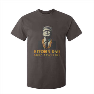 Funny Trump Bitcoin Dad T Shirt For Kid TS09 Dark Chocolate Print Your Wear