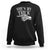 Halloween Couple Matching Sweatshirt She's My Trick Skeleton Hand TS09 Black Print Your Wear