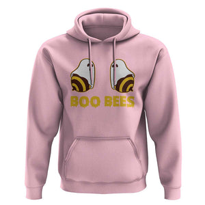 Halloween Couple Matching Hoodie Boo Bees Funny Ghost Bee TS09 Light Pink Print Your Wear