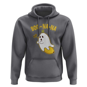 Halloween Couple Matching Hoodie Boo-na-na Cute Ghost Banana TS09 Charcoal Print Your Wear