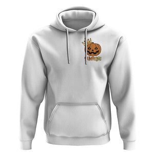 Halloween Couple Matching Hoodie Pumpking Funny Spooky Pumpkin TS09 White Print Your Wear