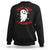 Funny Halloween Sweatshirt Cute Ghost Just The Tip I Promise TS09 Black Print Your Wear