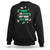 Funny Halloween Sweatshirt Zombies Eat Brains So You're Safe TS09 Black Print Your Wear