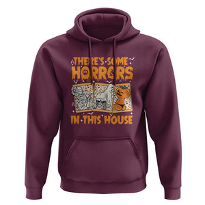 Funny Halloween Hoodie There's Some Horrors In This House TS09 Maroon Print Your Wear