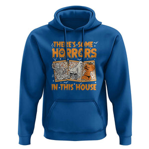 Funny Halloween Hoodie There's Some Horrors In This House TS09 Royal Blue Print Your Wear