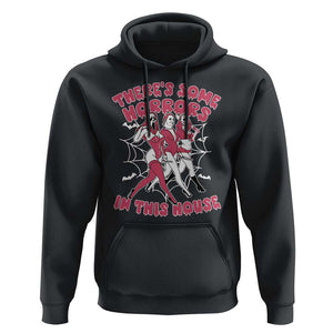 Funny Pink Halloween Hoodie There's Some Horrors In This House TS09 Black Print Your Wear