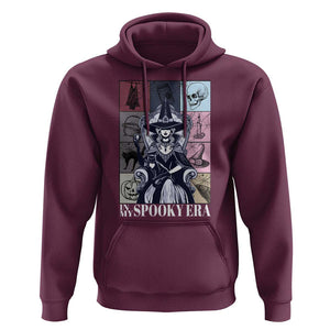 Halloween Witch Hoodie In My Spooky Era TS09 Maroon Print Your Wear