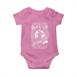 Black Cat Witch Baby Onesie Salem Apothecary Halloween TS09 Azalea Print Your Wear