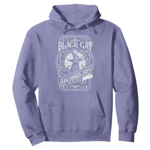 Black Cat Witch Hoodie Salem Apothecary Halloween TS09 Violet Print Your Wear