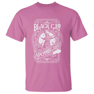 Black Cat Witch T Shirt Salem Apothecary Halloween TS09 Azalea Print Your Wear