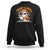 Funny Halloween Hip Hop Sweatshirt Creep It Real Gangster Ghost TS09 Black Print Your Wear
