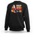 Funny Halloween Hip Hop Sweatshirt Creep It Real Cool Ghost Old School TS09 Black Print Your Wear