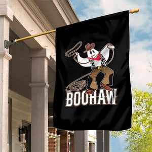 Halloween Cowboy Garden Flag BooHaw Western Ghost TS09 Print Your Wear