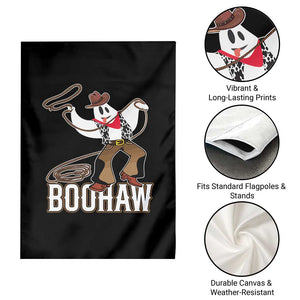 Halloween Cowboy Garden Flag BooHaw Western Ghost TS09 Print Your Wear