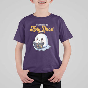 Funny Halloween Christian T Shirt For Kid No Ghost Like The Holy Ghost TS09 Purple Print Your Wear