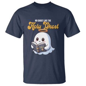 Funny Halloween Christian T Shirt No Ghost Like The Holy Ghost TS09 Navy Print Your Wear