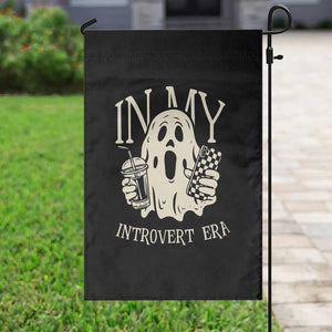 Funny Halloween Garden Flag In My Introvert Era Ghost TS09 Print Your Wear