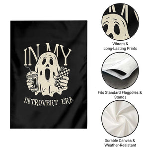 Funny Halloween Garden Flag In My Introvert Era Ghost TS09 Print Your Wear
