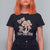Grow Your Own Way Mushroom Level Up T Shirt For Women TS09 Black Printyourwear