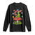 Outer Space Funny Alien Smoking Long Sleeve Shirt TS09 Black Print Your Wear