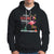 Merry Flocking Christmas Pink Flamingo Funny Xmas Socks Hoodie TS09 Black Printyourwear
