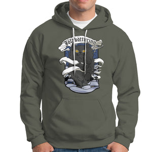 Icelandic Christmas Hoodie Yule Cat Jolakotturinn Xmas Eve TS09 Military Green Printyourwear