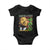 Martin Luther King Jr Baby Onesie I Have A Dream MLK Day Black History TS09 Black Print Your Wear