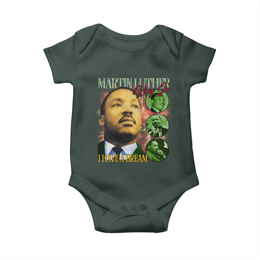 Martin Luther King Jr Baby Onesie I Have A Dream MLK Day Black History TS09 Print Your Wear