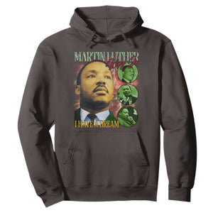 Martin Luther King Jr Hoodie I Have A Dream MLK Day Black History TS09 Dark Chocolate Print Your Wear