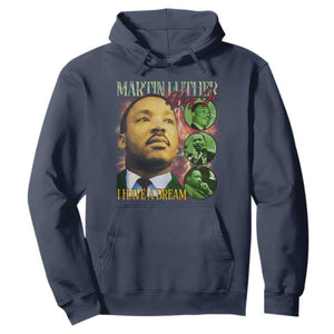 Martin Luther King Jr Hoodie I Have A Dream MLK Day Black History TS09 Navy Print Your Wear