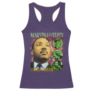 Martin Luther King Jr Racerback Tank Top I Have A Dream MLK Day Black History TS09 Purple Print Your Wear