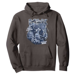 Martin Luther King Jr Hoodie I Have A Dream Like King MLK Day Black History TS09 Dark Chocolate Print Your Wear