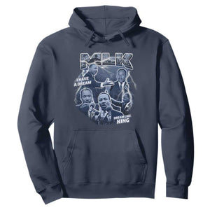 Martin Luther King Jr Hoodie I Have A Dream Like King MLK Day Black History TS09 Navy Print Your Wear