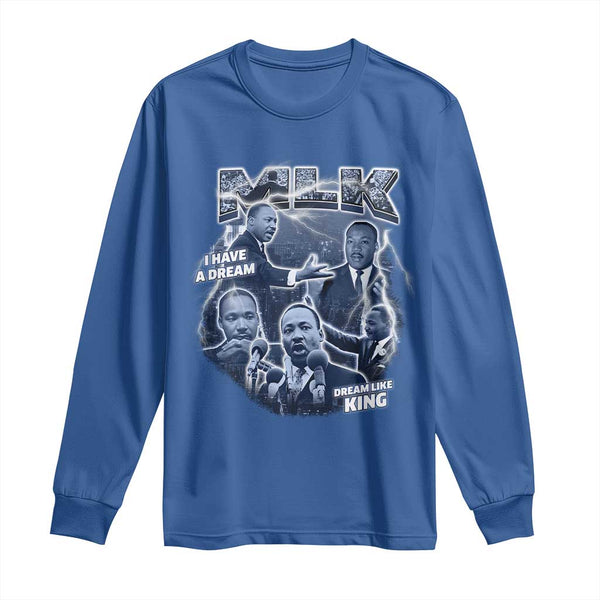 Happy MLK Day Rugby Jersey Black Americans Leaders I Have a Dream LT18 main image 1