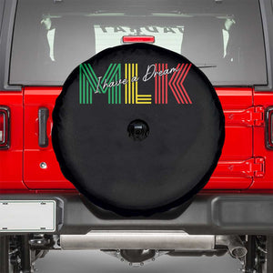 Martin Luther King Jr Day Spare Tire Cover I Have A Dream Black History TS09 Black Print Your Wear