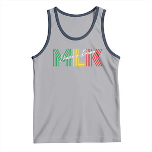 Martin Luther King Jr Day Tank Top I Have A Dream Black History TS09 Athletic Heather Navy Print Your Wear