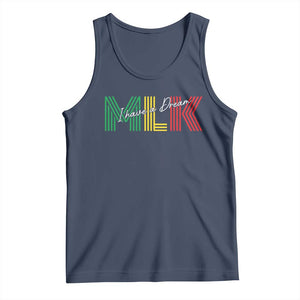 Martin Luther King Jr Day Tank Top I Have A Dream Black History TS09 Navy Print Your Wear