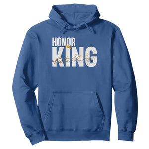 Martin Luther King Jr Day Hoodie Honoring The King MLK TS09 Royal Blue Print Your Wear