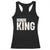 Martin Luther King Jr Day Racerback Tank Top Honoring The King MLK TS09 Black Print Your Wear