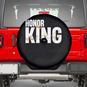 Martin Luther King Jr Day Spare Tire Cover Honoring The King MLK TS09 Black Print Your Wear