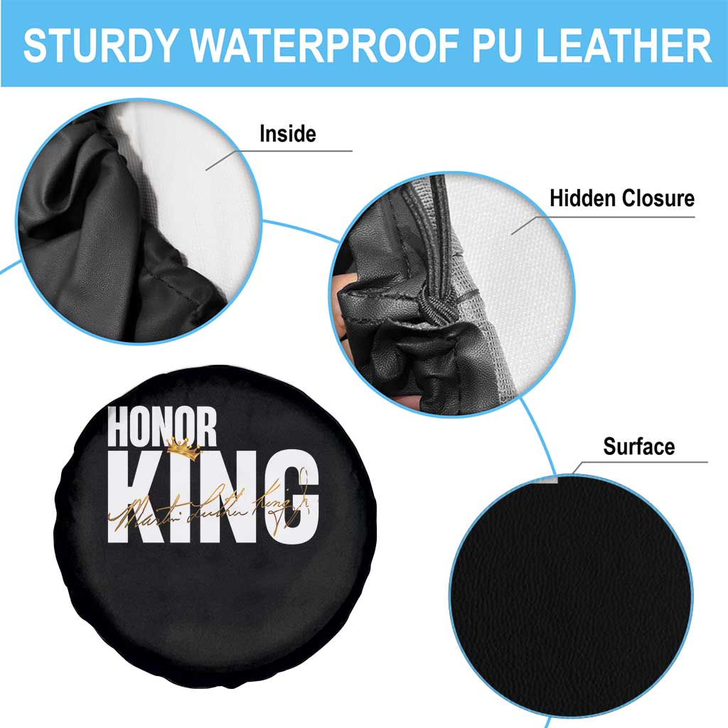 Martin Luther King Jr Day Spare Tire Cover Honoring The King MLK TS09 Print Your Wear