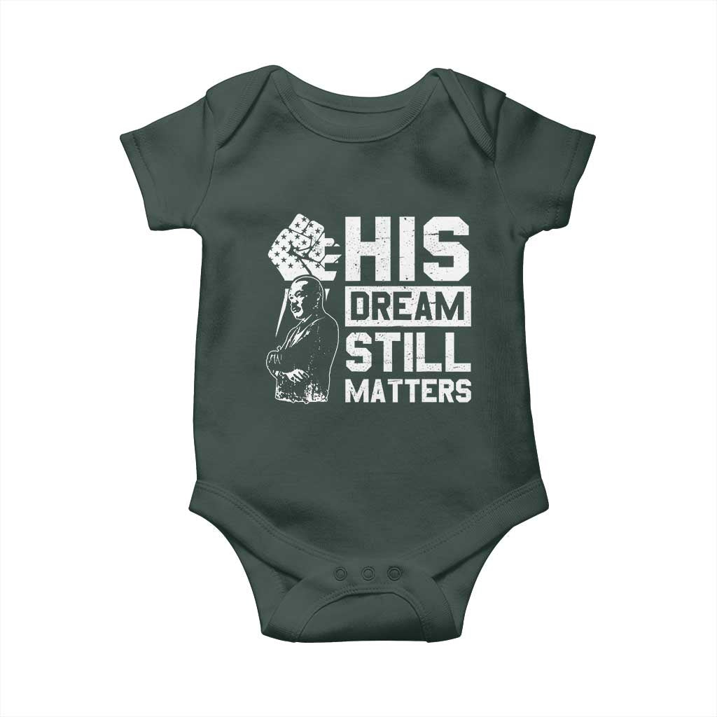 Martin Luther King Jr Baby Onesie His Dream Still Matters TS09 Print Your Wear