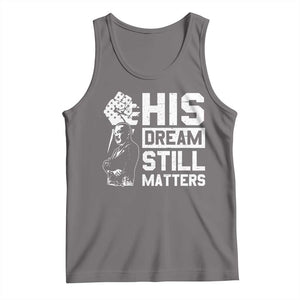Martin Luther King Jr Tank Top His Dream Still Matters TS09 Deep Heather Print Your Wear